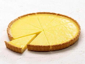 TARTE CITRON DÉCOUPÉE 10 PARTS
