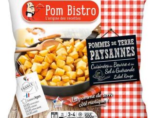 POMMES DE TERRE PAYSANNES CUISINEES AU BEURRE ET SEL DE GUERANDE