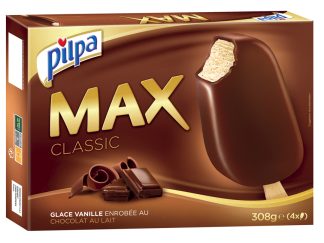4 BÂTONNETS MAX CLASSIC  VANILLE CHOCOLAT LAIT