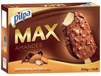 4 BÂTONNETS MAX AMANDES VANILLE