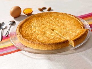 GÂTEAU BASQUE PRÉDÉCOUPÉ 12 PARTS