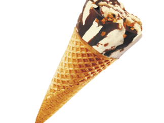 8 CONES VANILLE